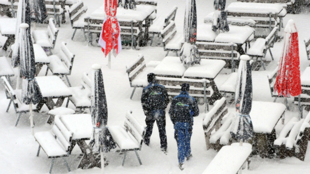 Niemcy – 10 cm śniegu w połowie maja