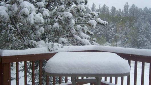 USA - Bardzo wczesna zima w Wyoming, Dakocie i Kolorado 3